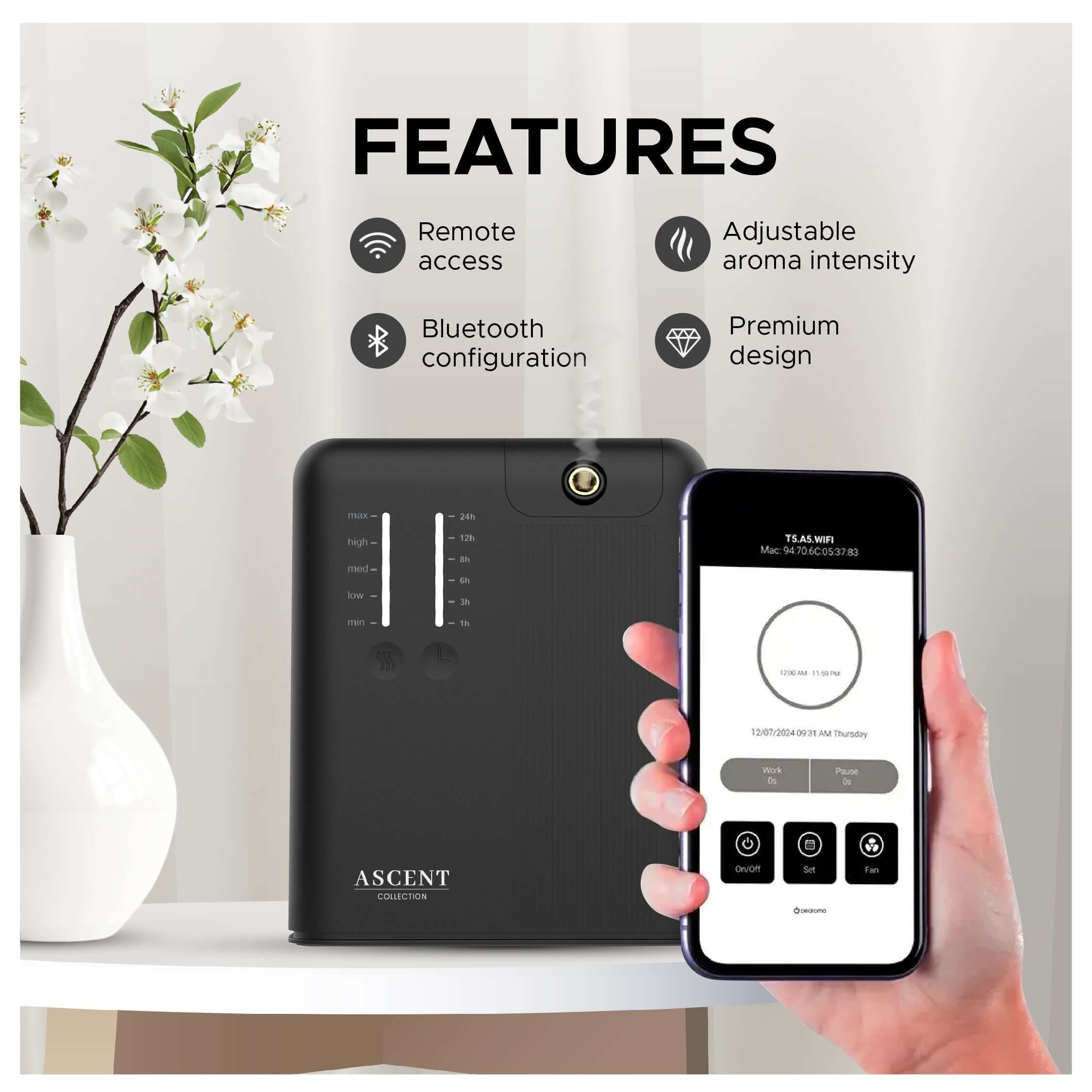 ProMist200 Scent Diffuser Black