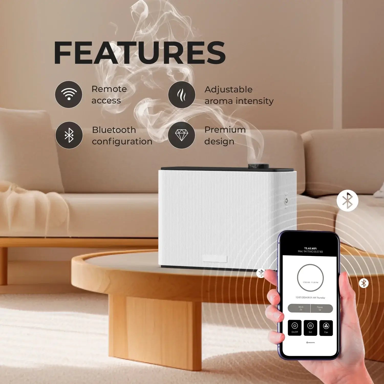 H5500 Scent Diffuser White
